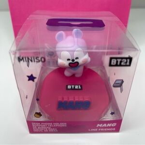 NEW BT21 Line Friends "Mang" Desk Cell Phone Holder (Miniso) BTS